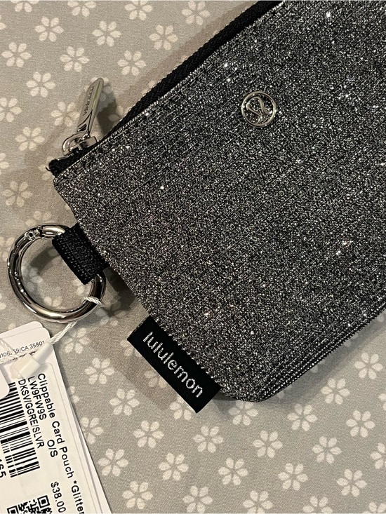 Lululemon bag, hair scrunchies, clippable card pouch all NWT main image 6